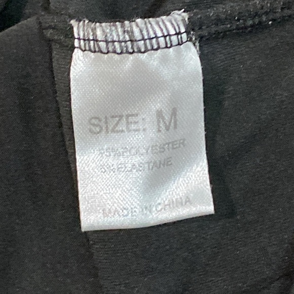 Black‎ Stretch Pants M - Picture 2 of 2